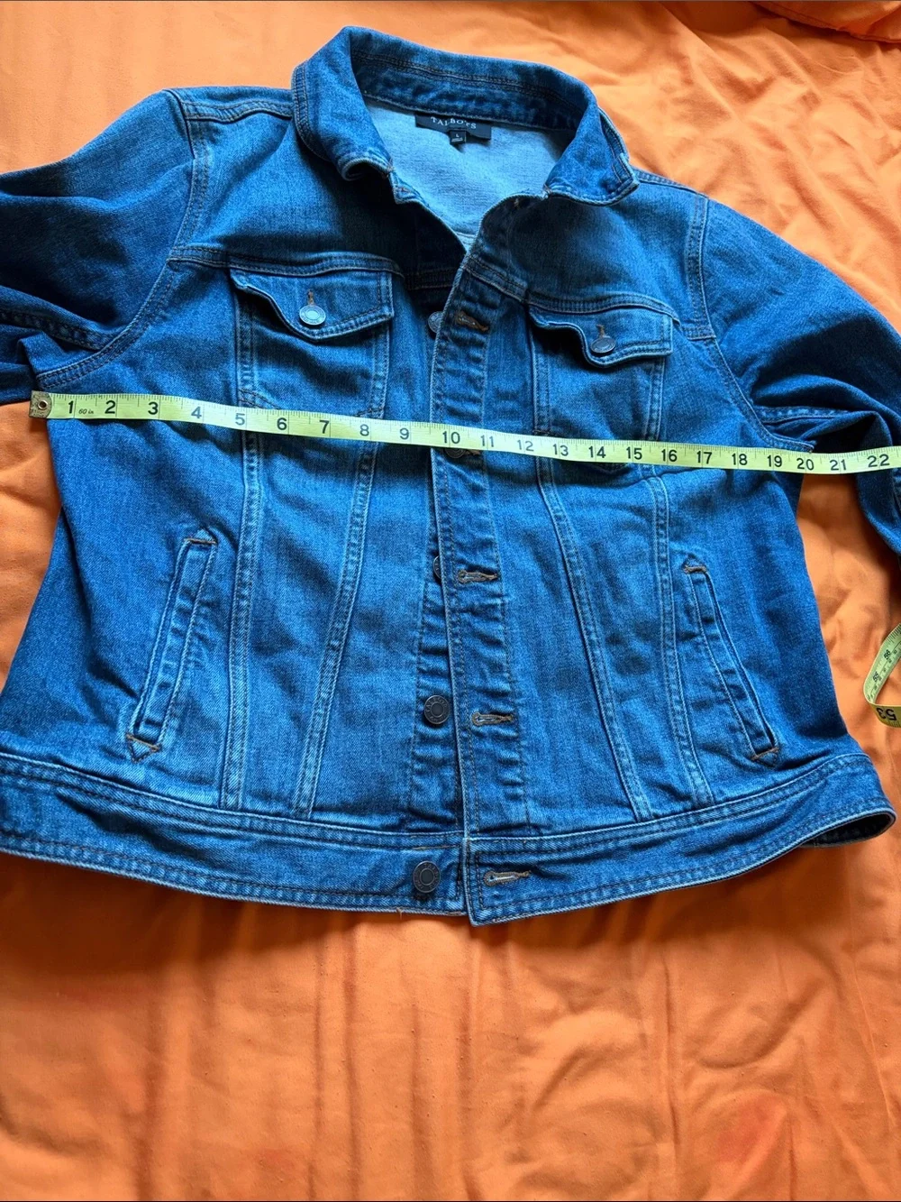 Talbots Classic Blue Denim Jacket - Picture 5 of 7